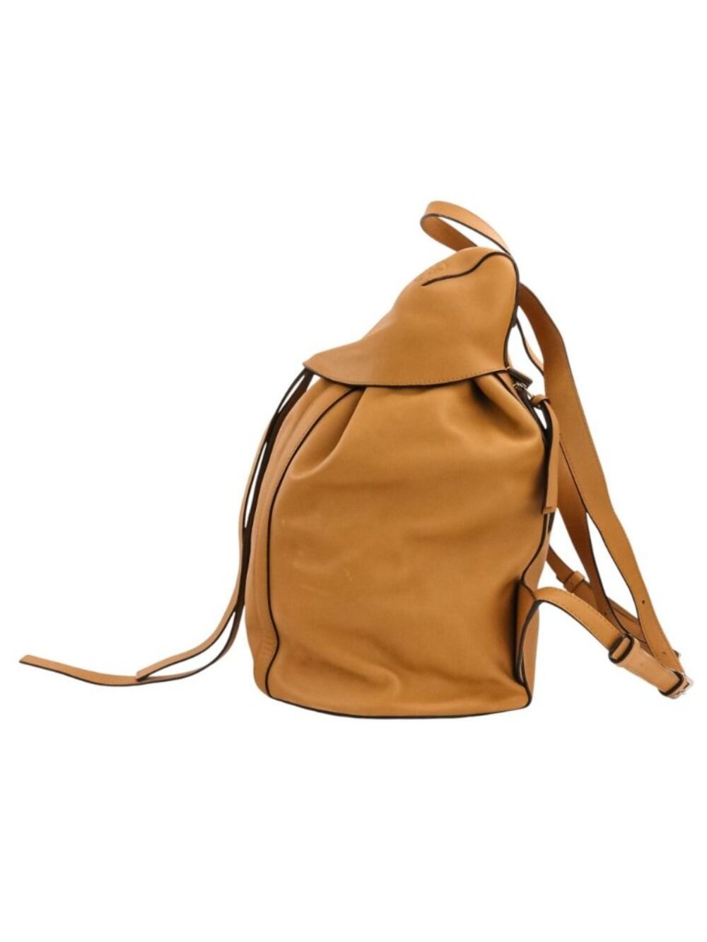 Loewe Drawstring Leather Backpack Camel - Picture 5 of 15